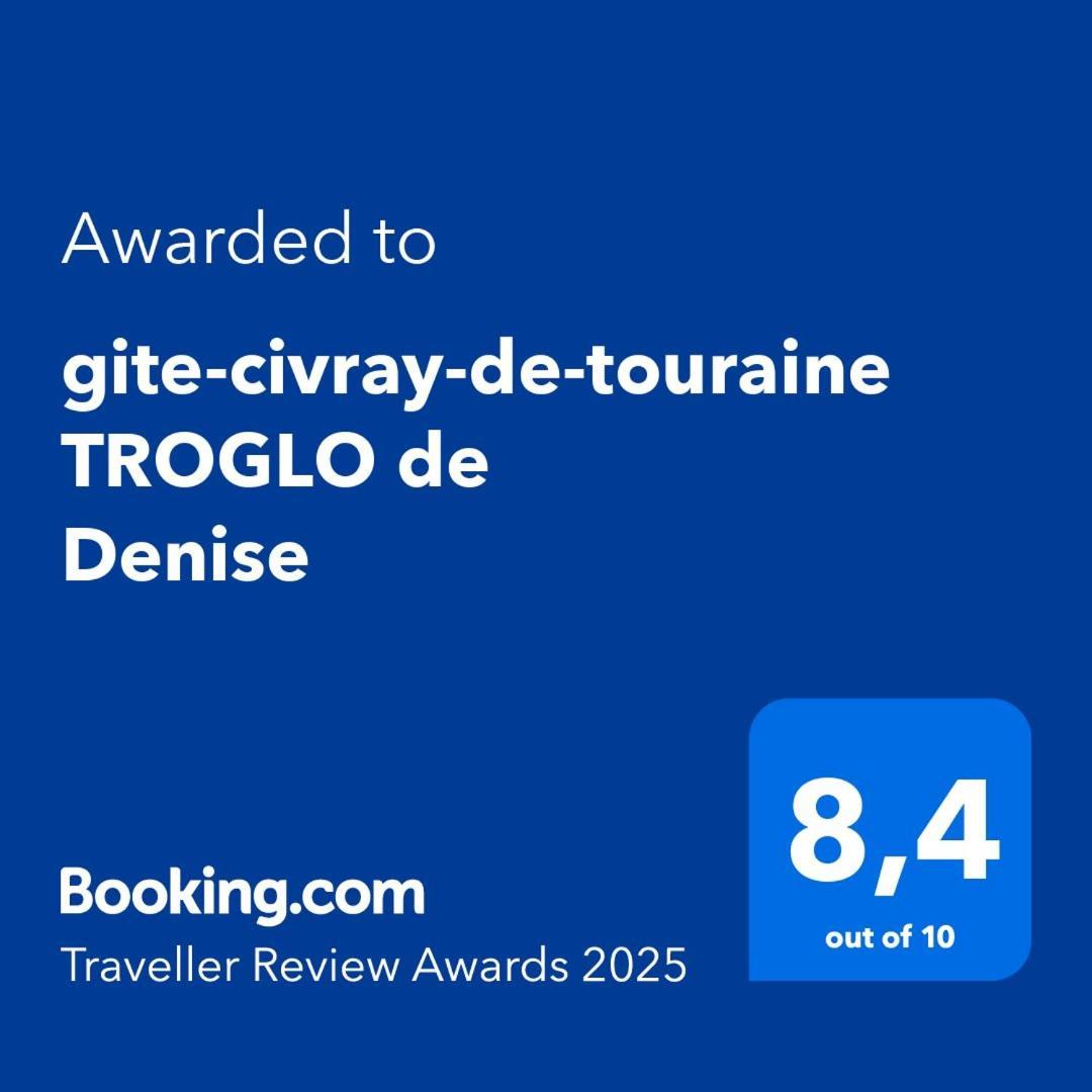 Gite-Civray-De-Touraine Troglo De Denise Екстериор снимка